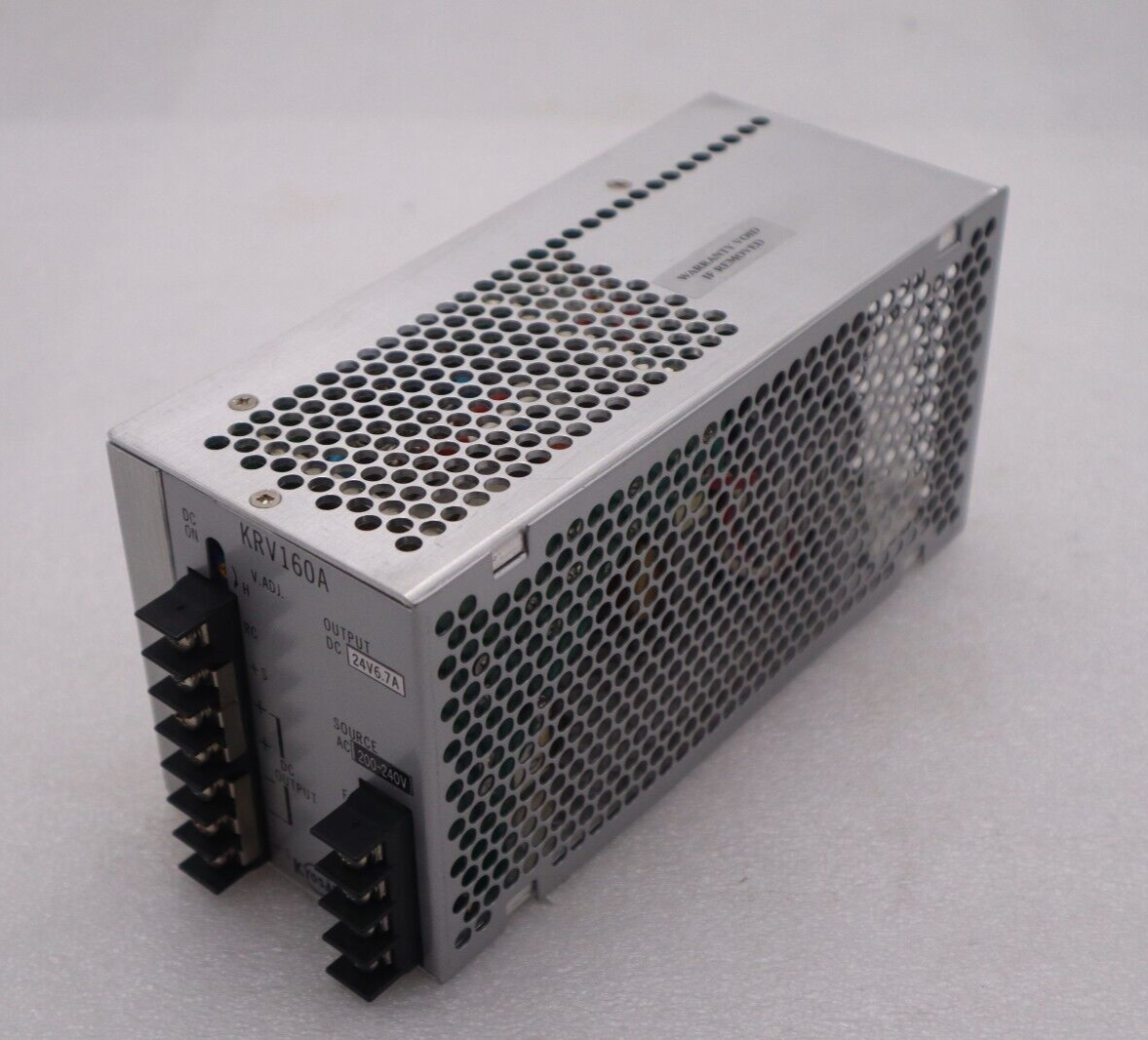 Used Kyosan KRV160A Power Supply Output DC 24V6.7A, Source AC 200-240V New #2647