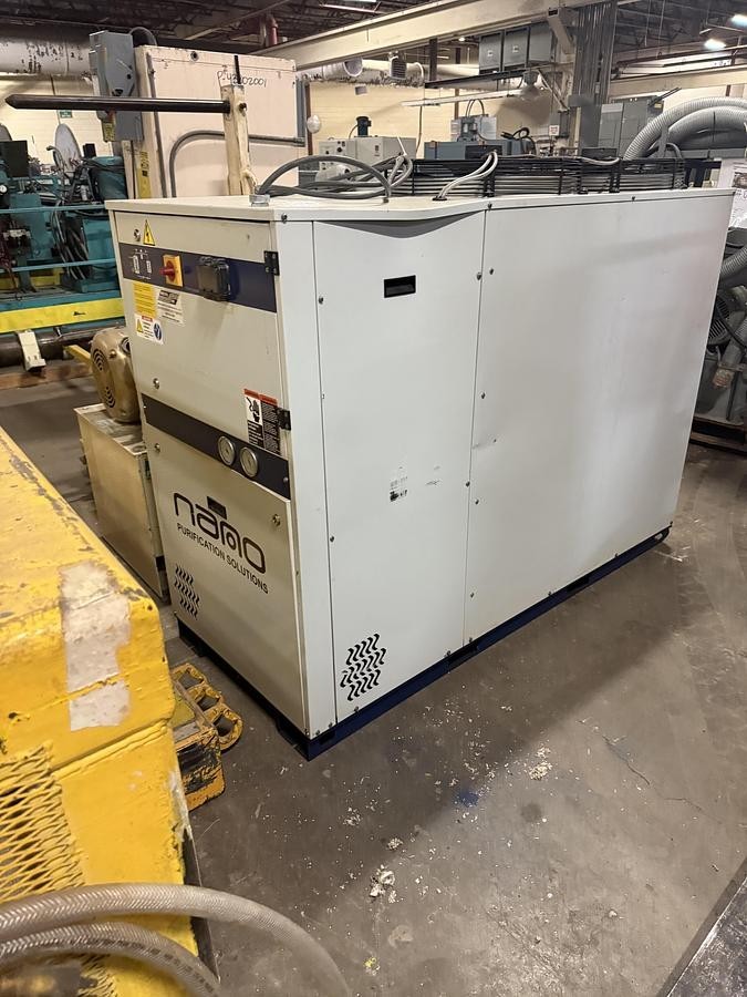 Used NANO MODEL NPC0118ULP3AXNF CHILLER REFRIGERATED AIR DRYER MANUFACTURED 2015