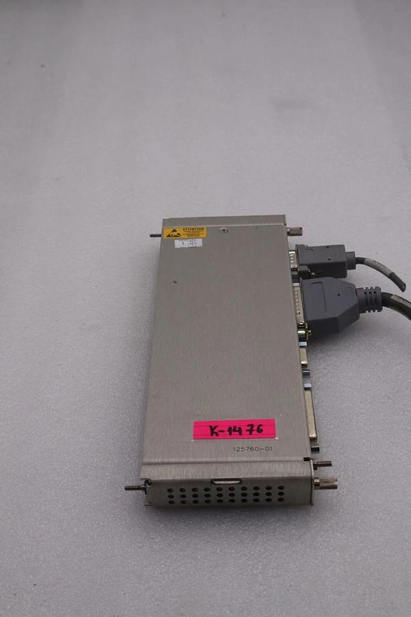 Used BENTLY NEVADA 125760-01 DATA MANAGER I/O MODULE STOCK #K-1476