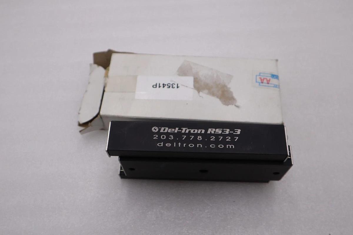 Del-Tron RS3-3 Crossed Roller Slide NEW OPEN BOX STK H861A