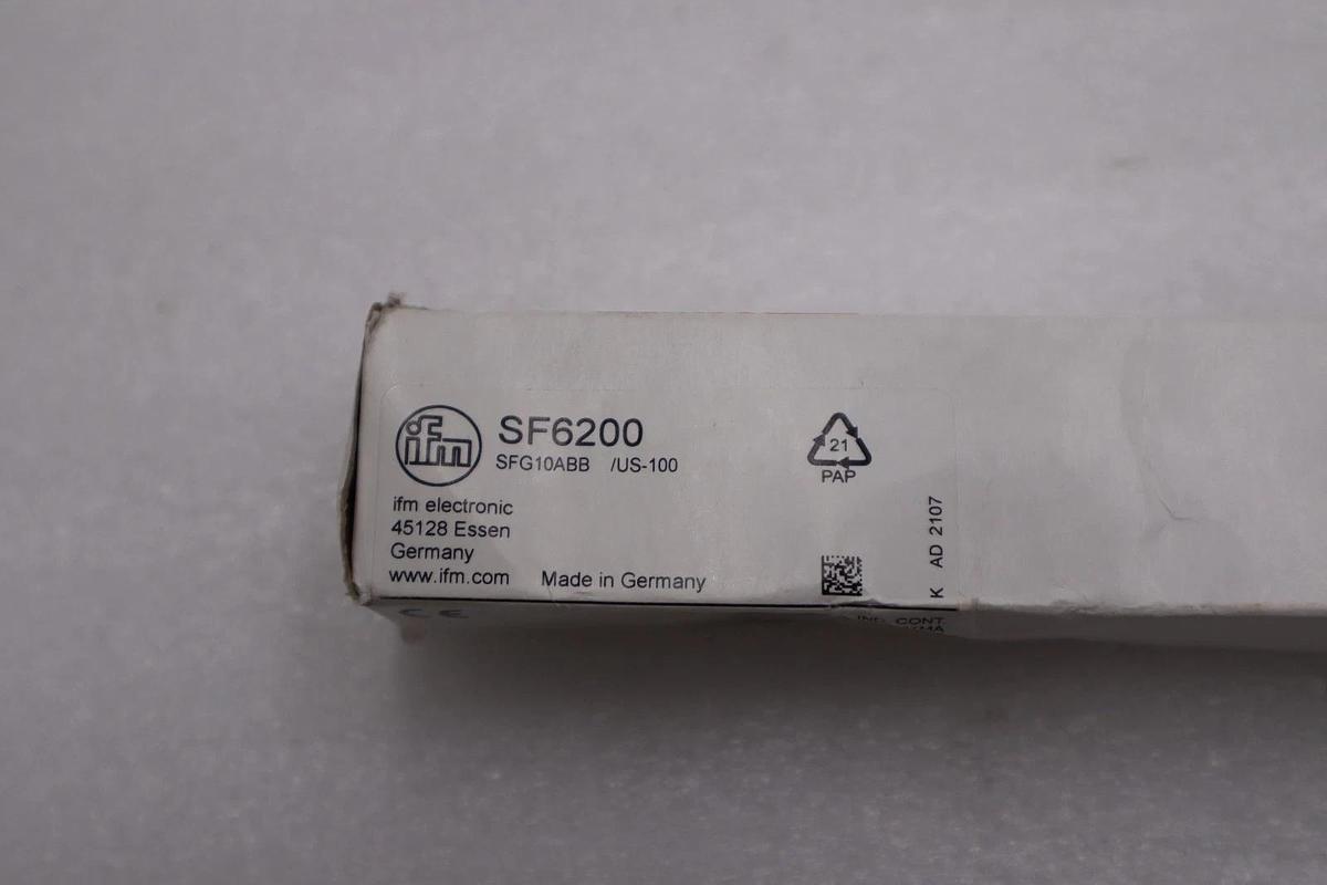 IFM EFECTOR SF6200 SFG10ABB FLOW SENSOR D10 PROCESS CONNECTION STOCK H1280A