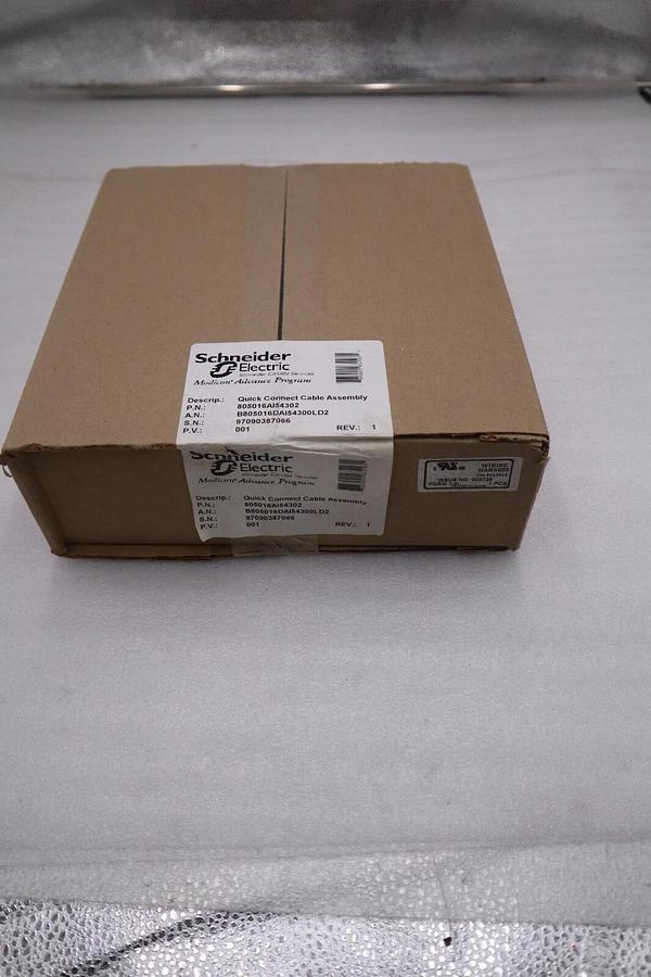 NEW OPEN BOX SCHNEIDER ELECTRIC 805016AI54302 CABLE ASSEMBLY STOCK G55