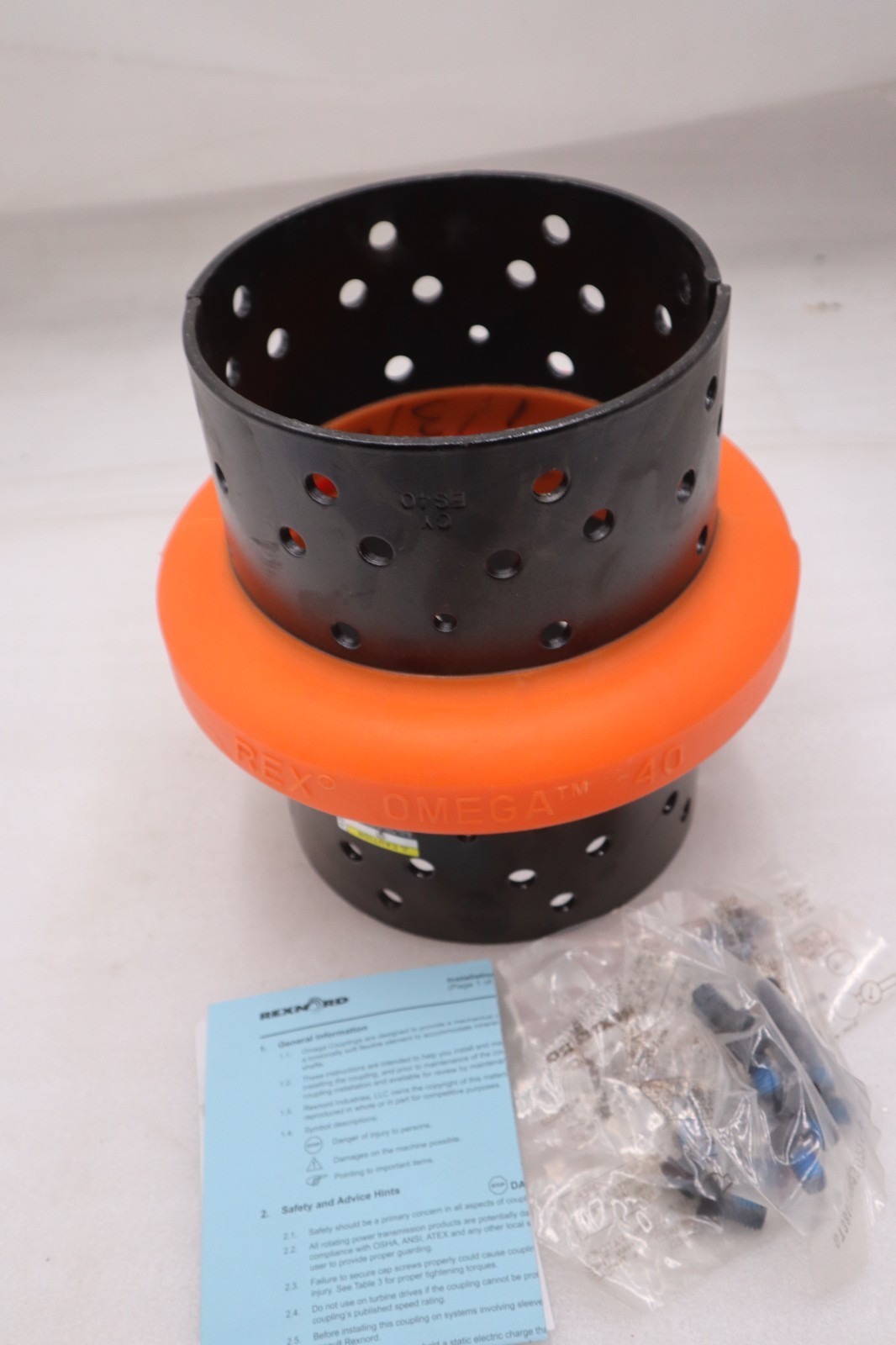 REXNORD Omega 10287354 ES40 Elastomeric Shaft Coupling Element - STOCK SGF119
