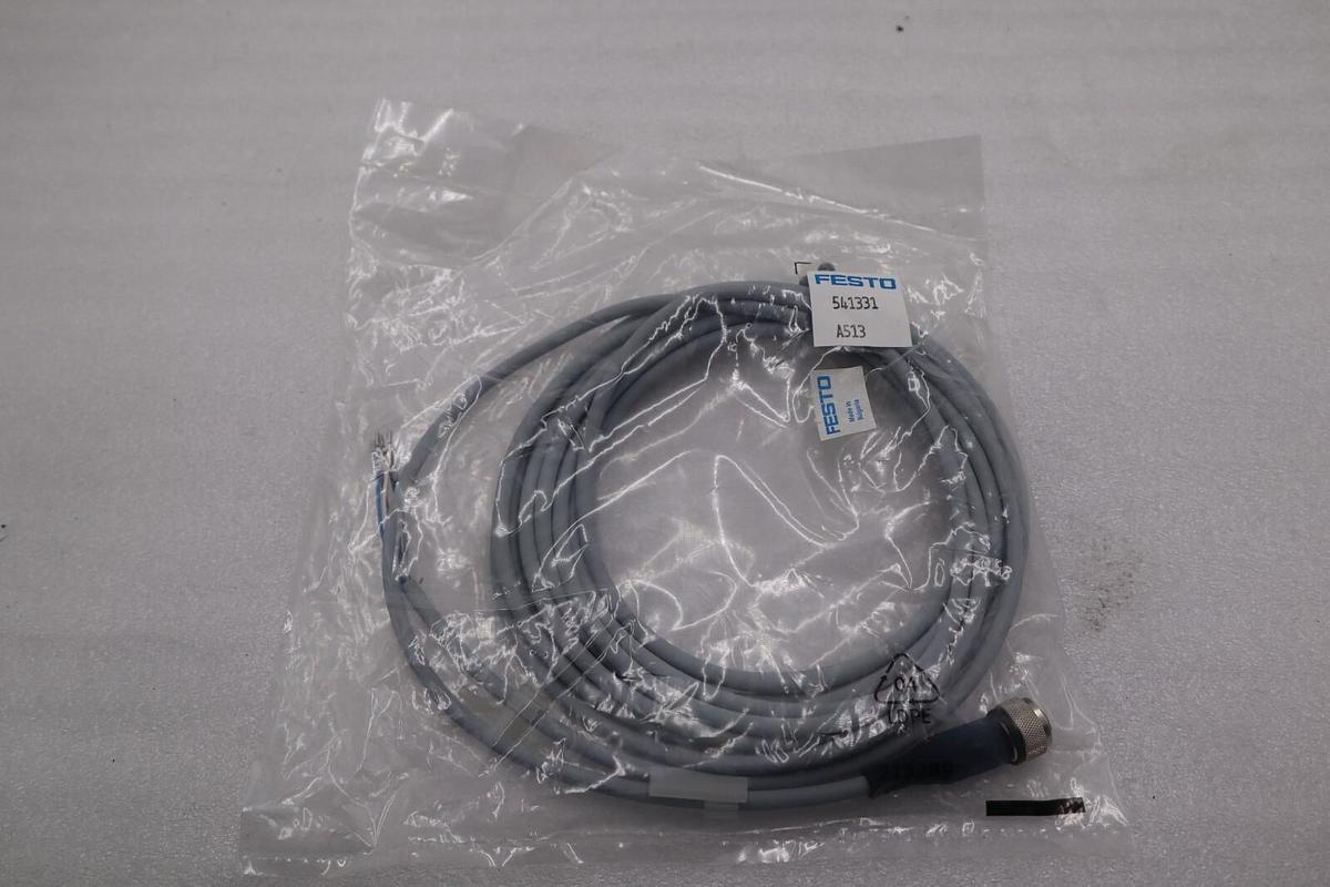 Festo Vacuum Generator Cable Cordset 541331 NEW STOCK 4847