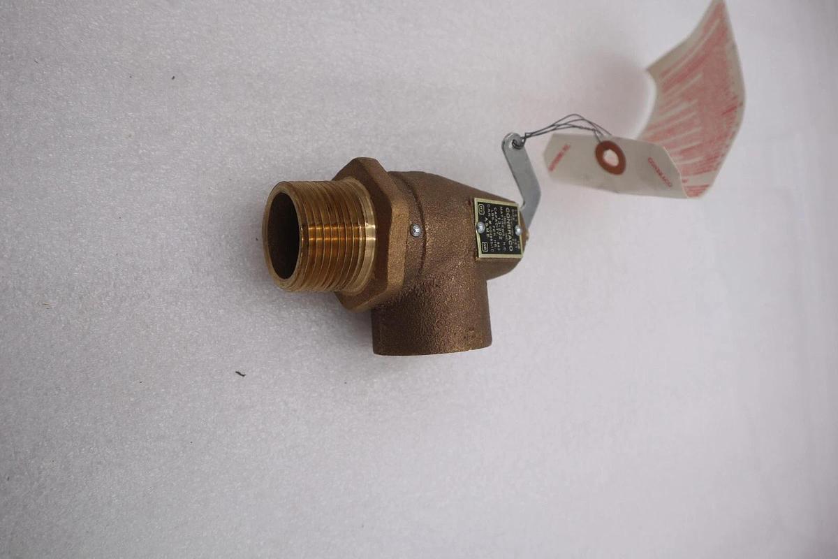 NEW OPEN BOX 1" CONBRACO 13-202-08 PRESSURE RELIEF SAFETY VALVE STOCK K-3161