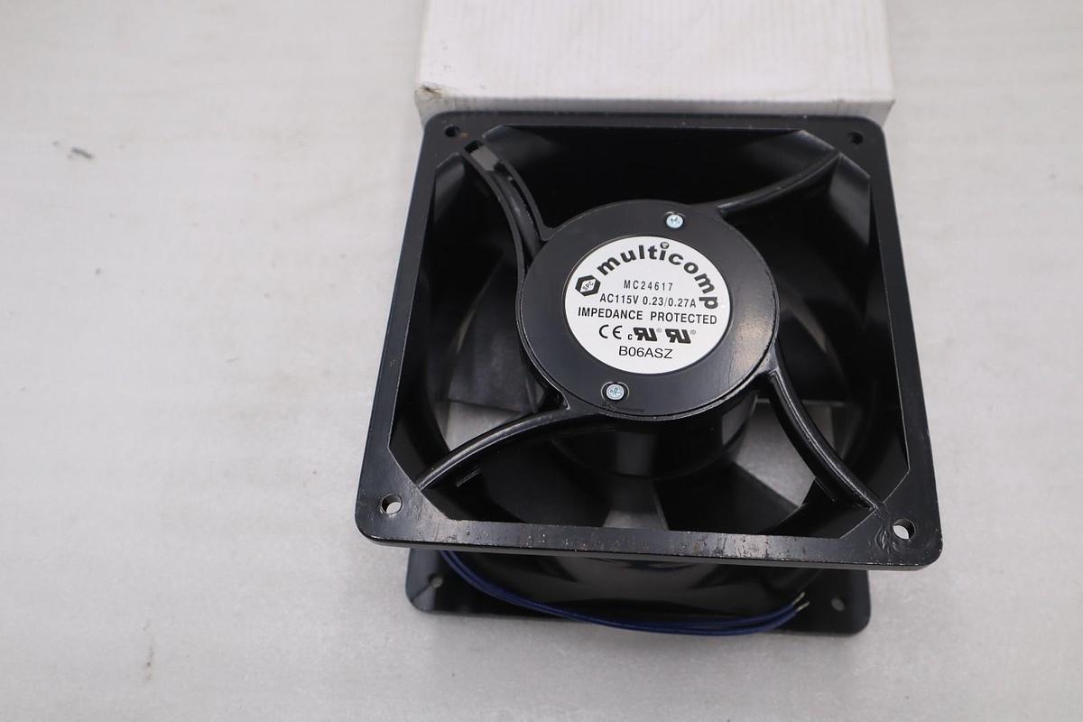 MULTICOMP MC24617 AXIAL FAN 176MM 115VAC 270MA - STOCK GF250