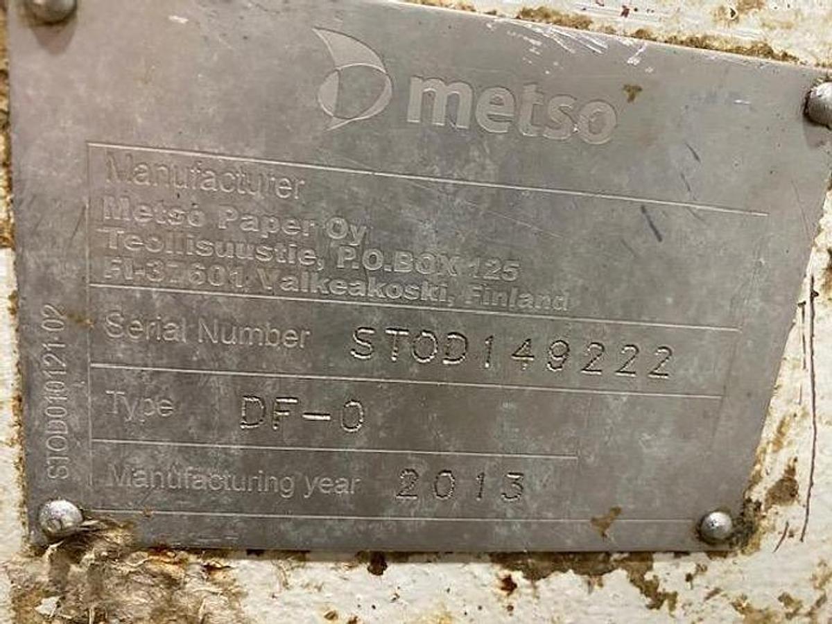 Used METSO MODEL DF-0 OPTIFINER 250 HP NEW 2013