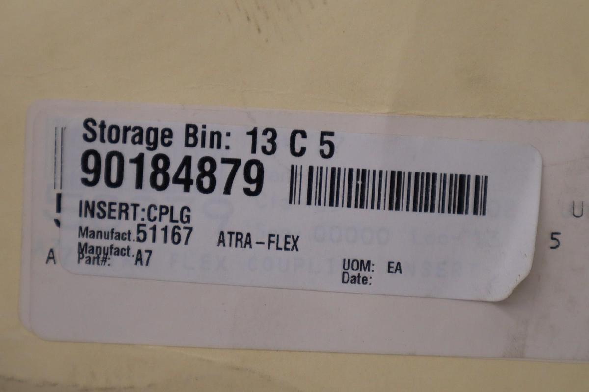 Used Atra-flex A-7 Elastomeric Coupling - NEW OPEN BOX - STOCK GF1316