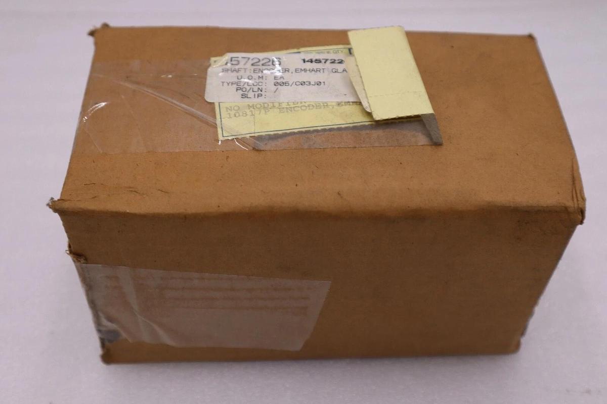 Used NEW Hohner Encoder H1E22R/A0 / 031001 5-24 VOLTS 2400P PER REV STOCK H1021