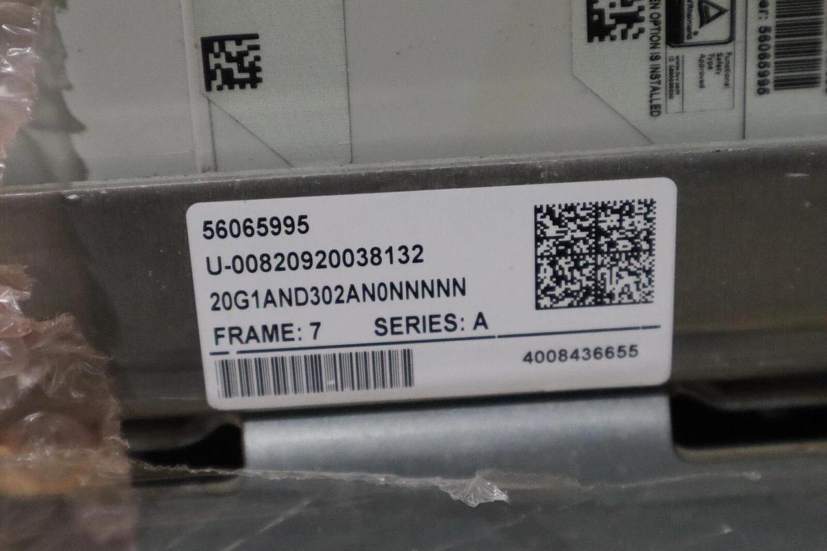 NEW 20G1AND302AN0NNNNN ALLEN BRADLEY 250 HP DRIVE VFD 480V POWERFLEX 755 #S-605