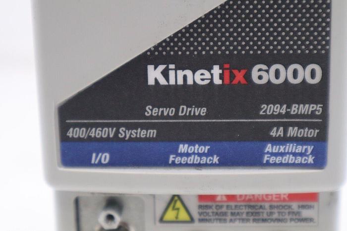 Used Allen-Bradley Bulletin 2094-BMP5/A Kinetix 6000 4 Amp Axis Module STOCK #5015