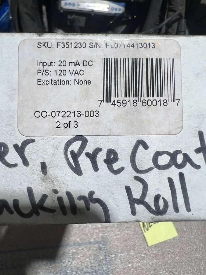 NEW OPEN BOX Simpson F35-1-23-0  F351230 PANEL METER STOCK L786CC