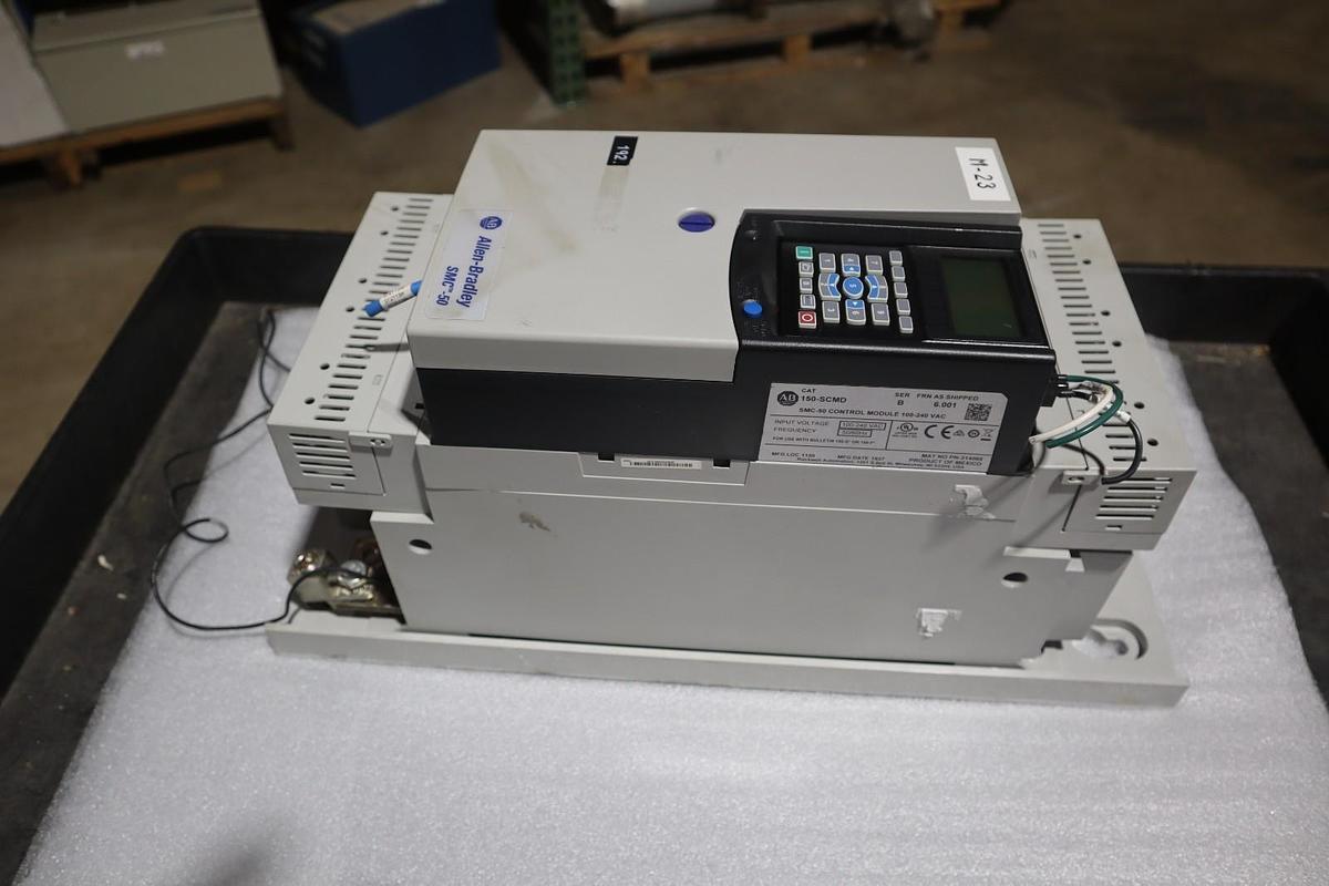 Used ALLEN BRADLEY 150-S251NBD /A SMC-50 Soft Starter 251A 480V 150S251NBD (AS SHOWN)