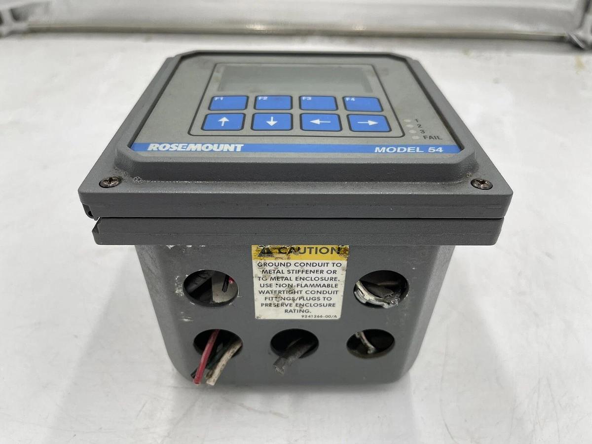 Used ROSEMOUNT MODEL 54 0054C SOFT VER 2.0.0  CONDUCTIVITY ANALYZER Stock 1481