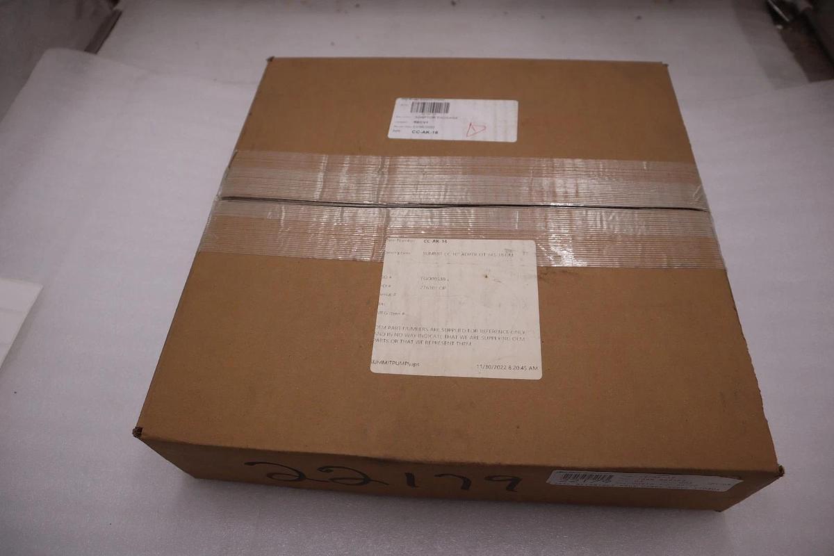 Used Summit CC-AK-16 Peerless Adaptor Package - NEW IN BOX - STOCK GF915