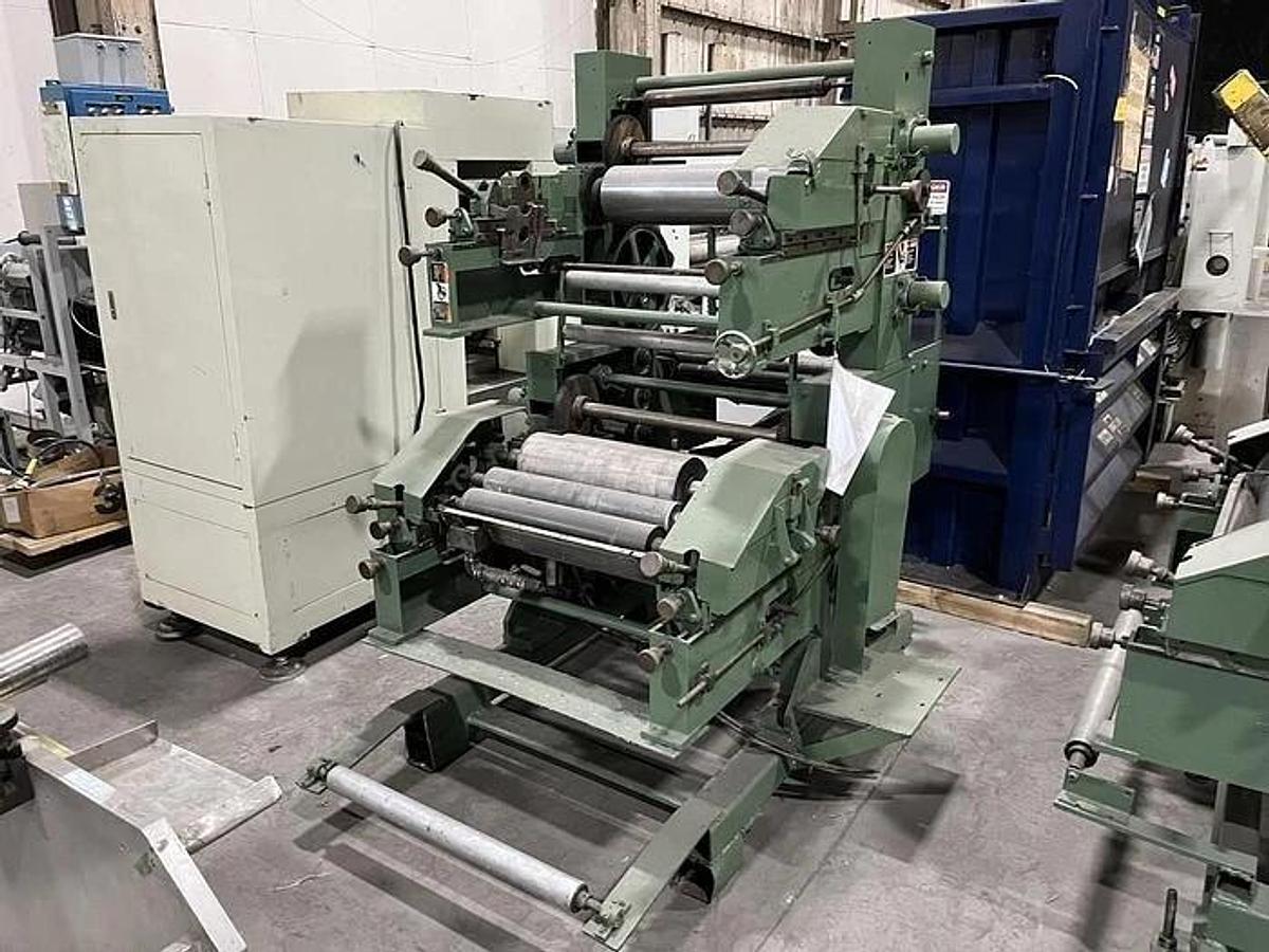 Used 22" WOLVERINE CUBLINE MODEL 21-1 INLINE FLEXO PRESS 1 COLOR