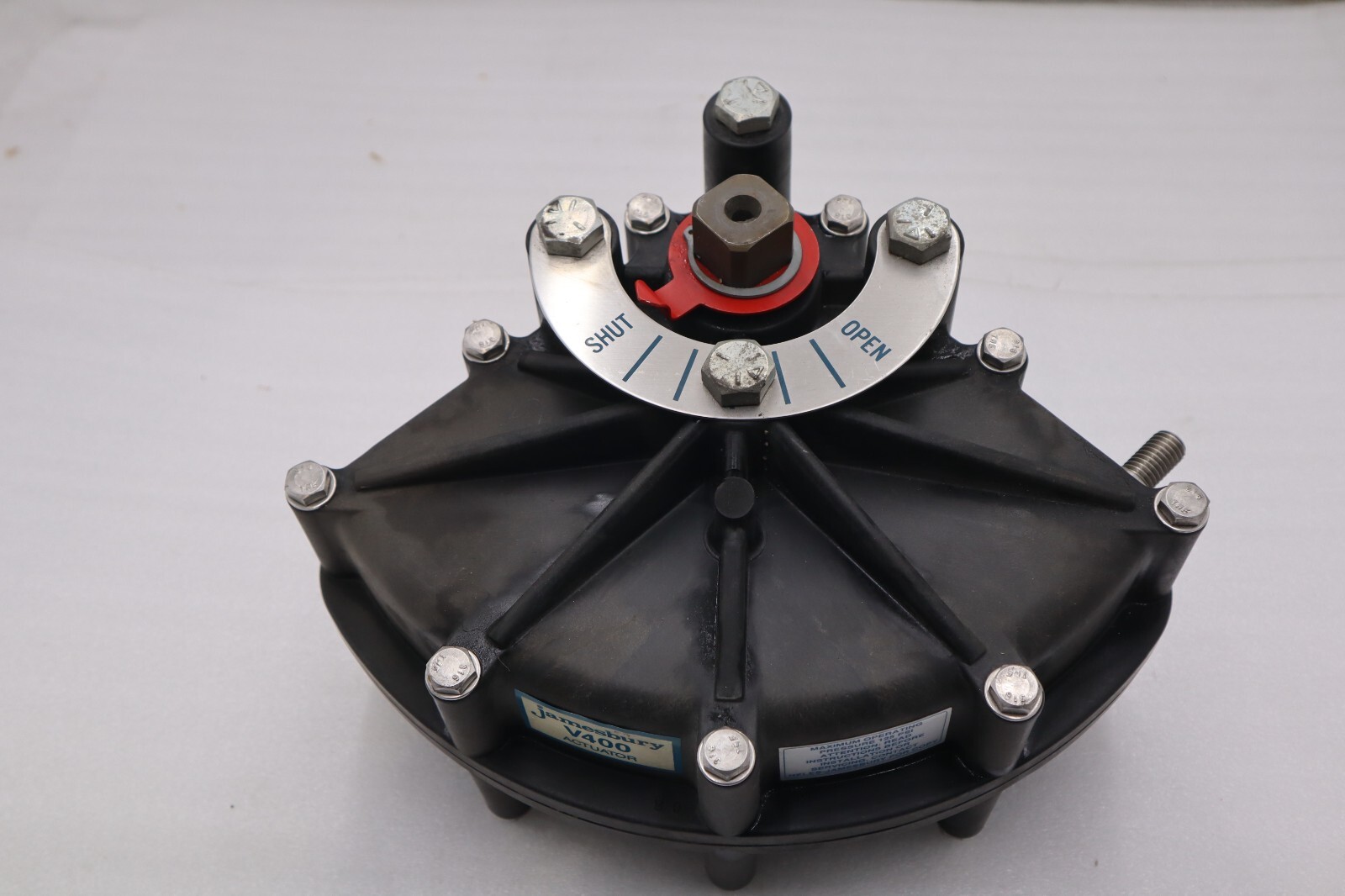 Used NEW JAMESBURY V400 125PSI ACTUATOR UNMP STOCK 5467