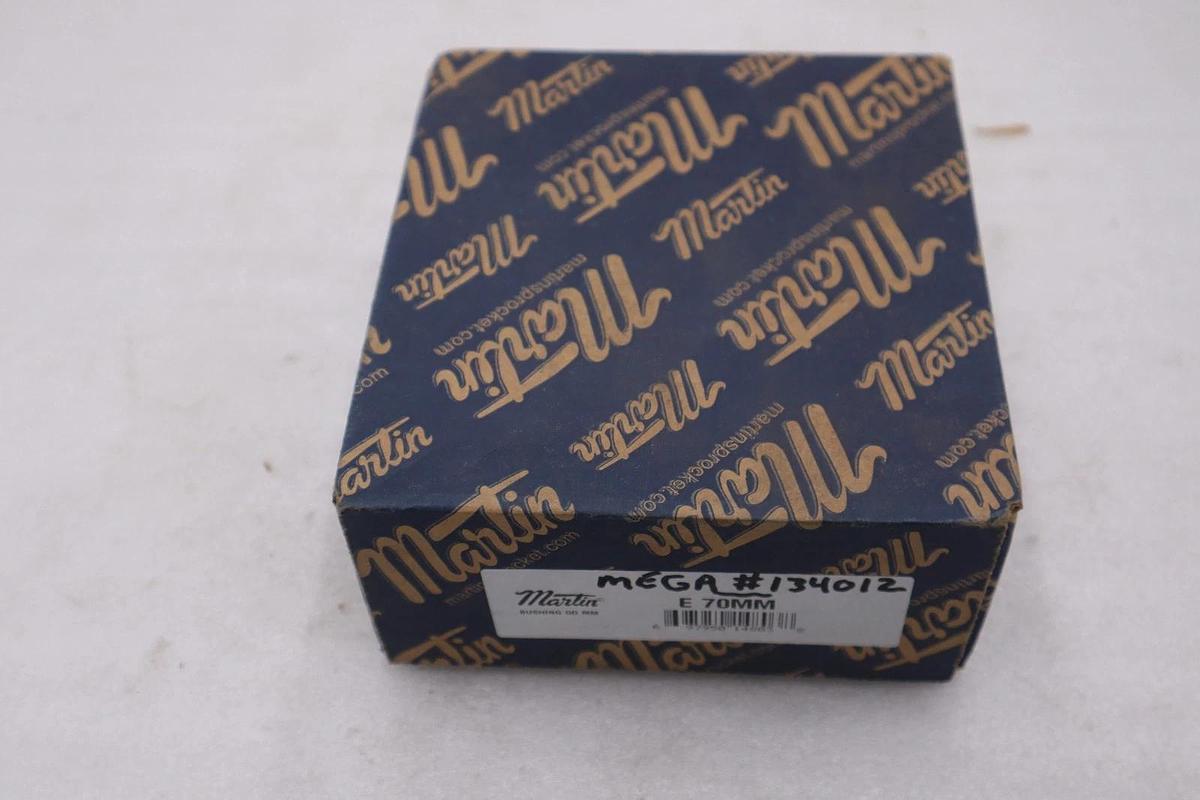 Used Martin E 70MM	QD Bushing Size E 70mm Bore NEW IN BOX STOCK GF-557