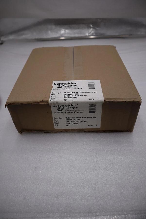 NEW OPEN BOX SCHNEIDER ELECTRIC 805016AI54302 CABLE ASSEMBLY STOCK G56