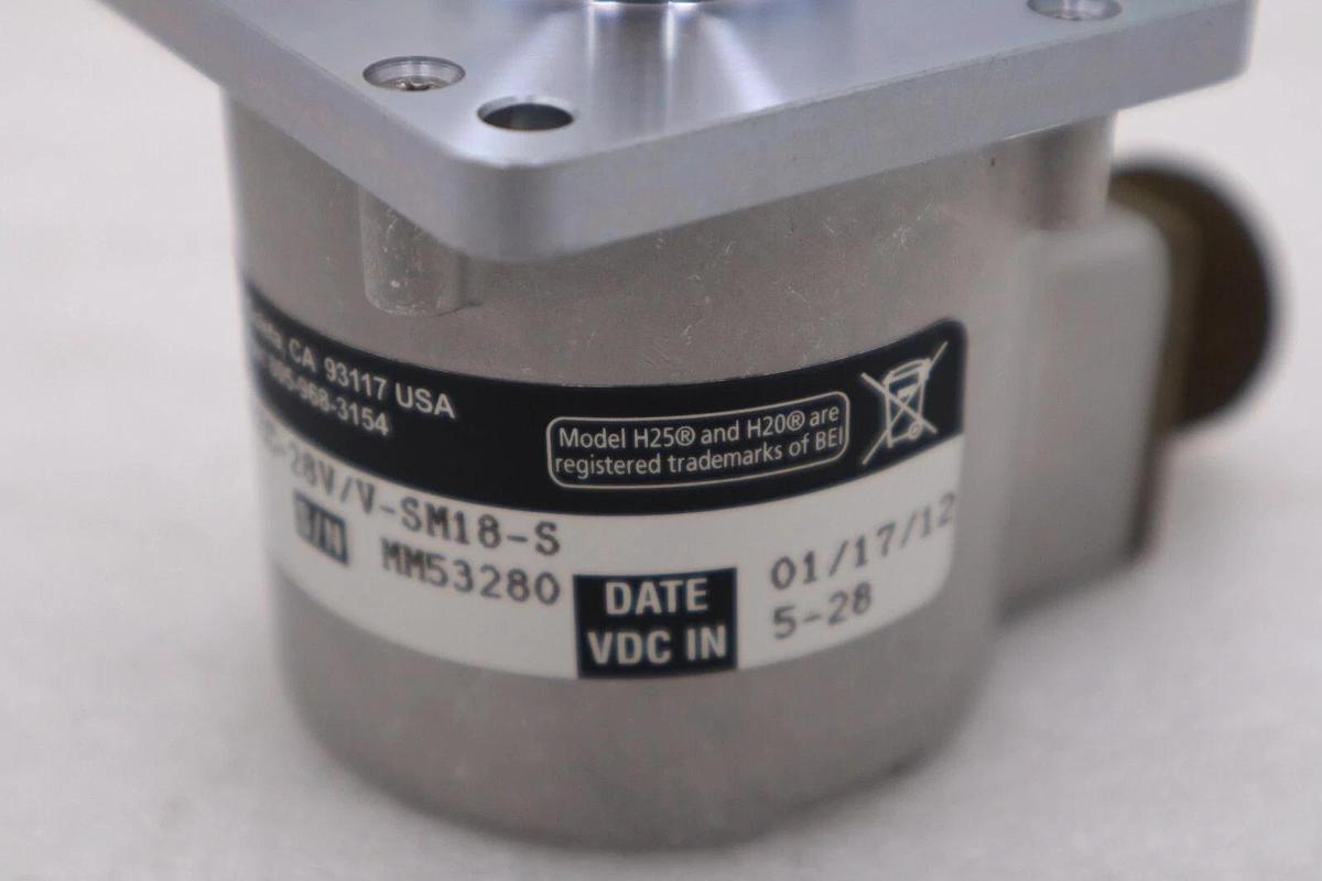 Used BEI SENSORS H25D-SS-100-ABZC-28V/V-SM18-S / H25DSS100ABZC28VVSM18S NEW #H1292