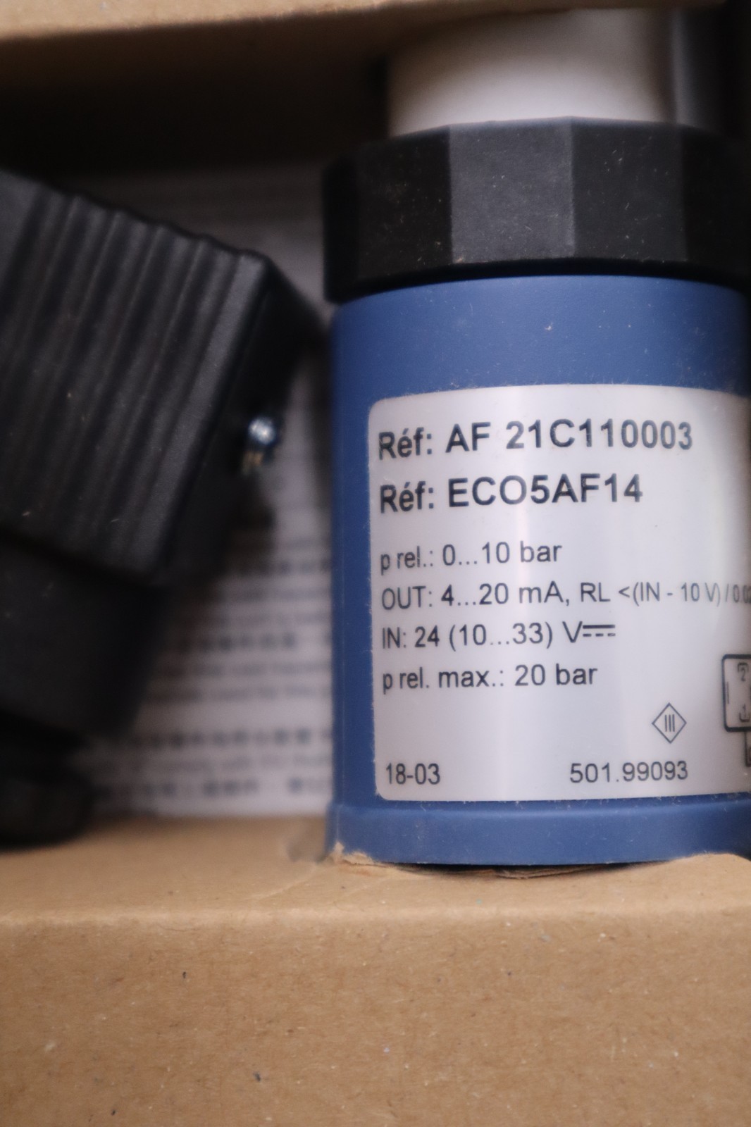 NEW Ateliers Francois AF 21C110003 Convertisseur Press Pressure Sensor #H740A