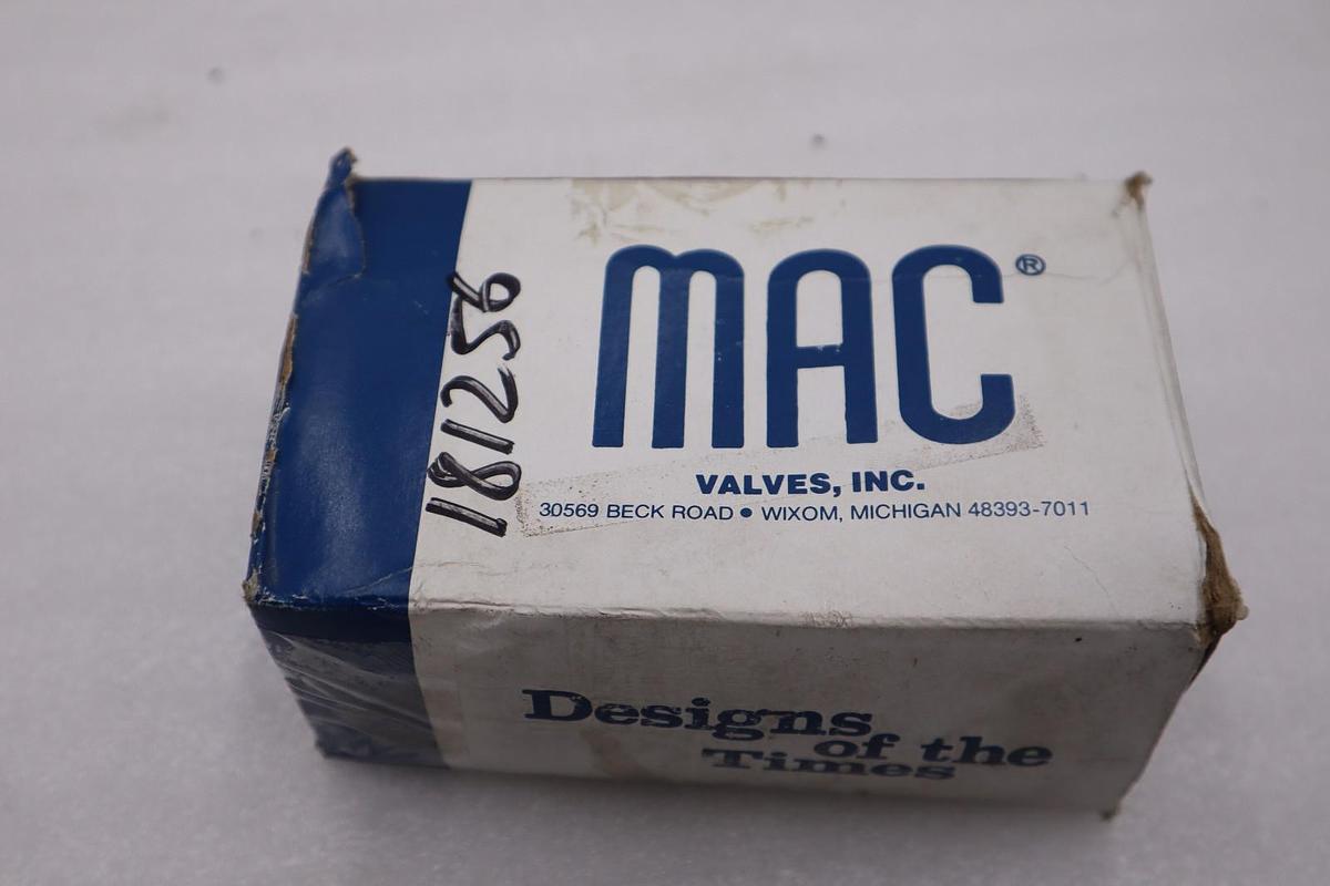 Used NEW OPEN BOX MAC VALVES INC 225B-111CABA VALVE STK H1312A