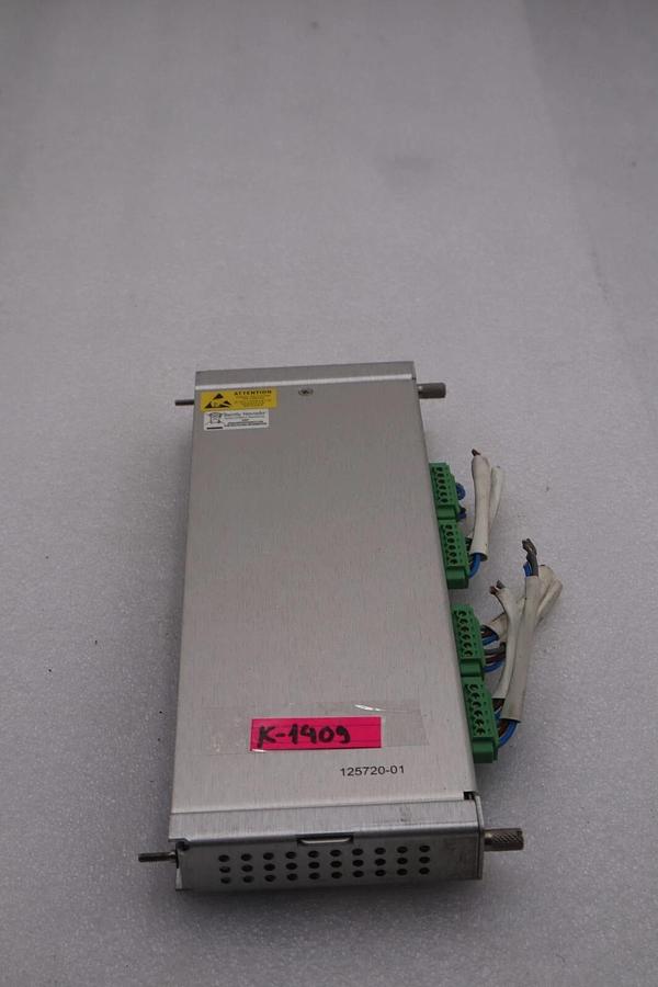 Used BENTLY NEVADA 125720-01 4 CHANNEL RELAY I/O MODULE STOCK #K-1409