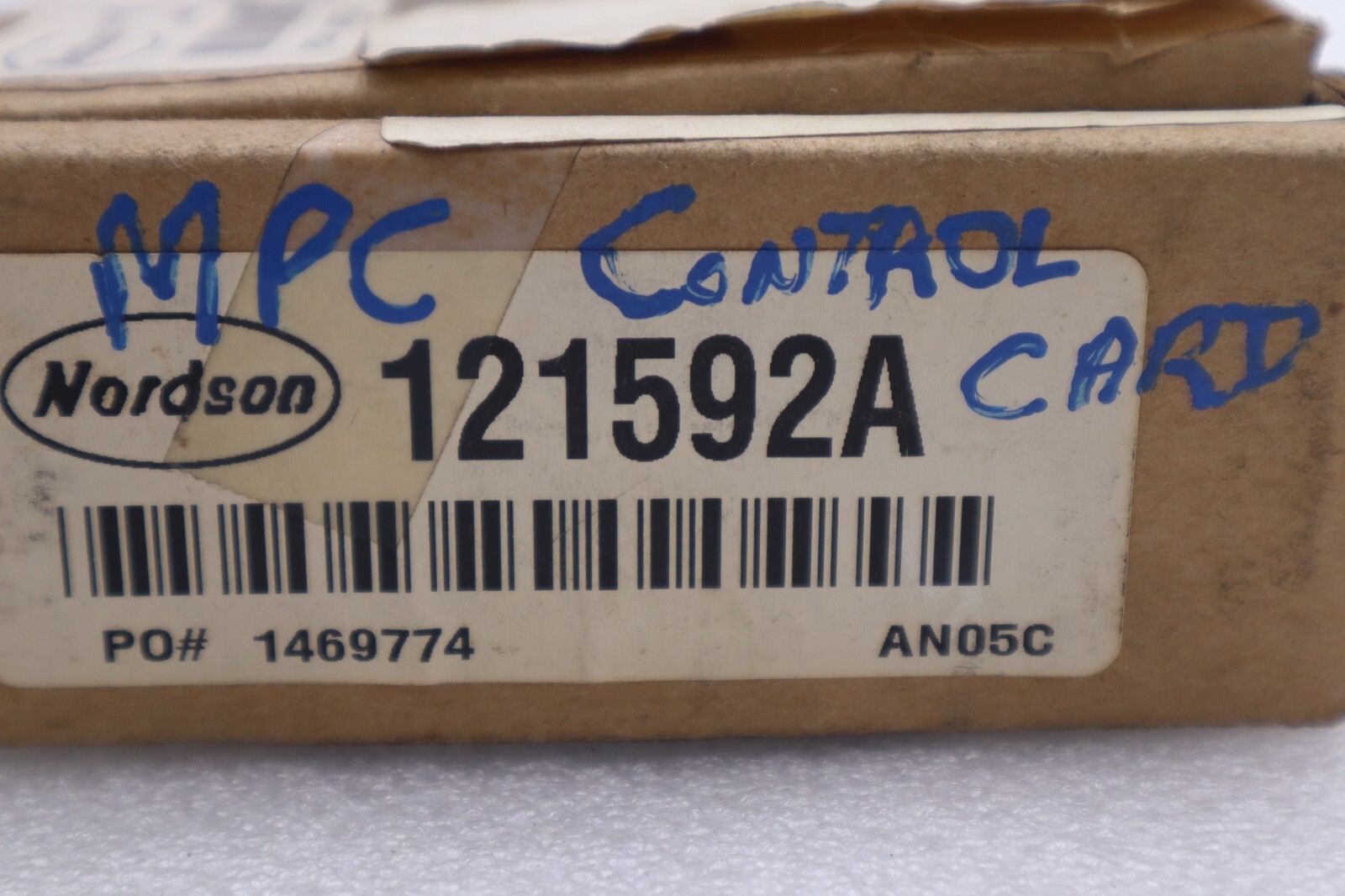 Used NORDSON 121592A MPC CONTROL CARD STOCK #108-A