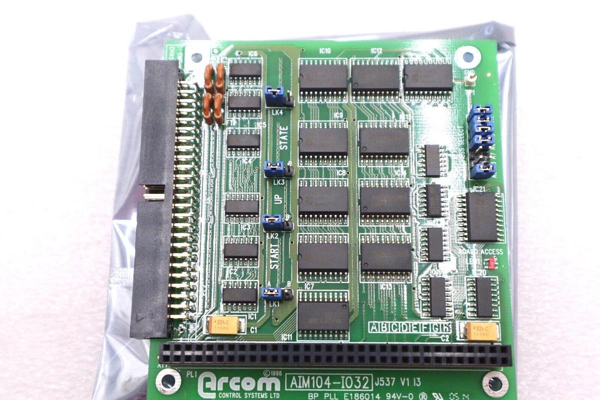 ARCOM CONROL SYSTEMS LTD AIM104-I032 J537 V1 13 BP PLL E186014 94V-0 STOCK #2735