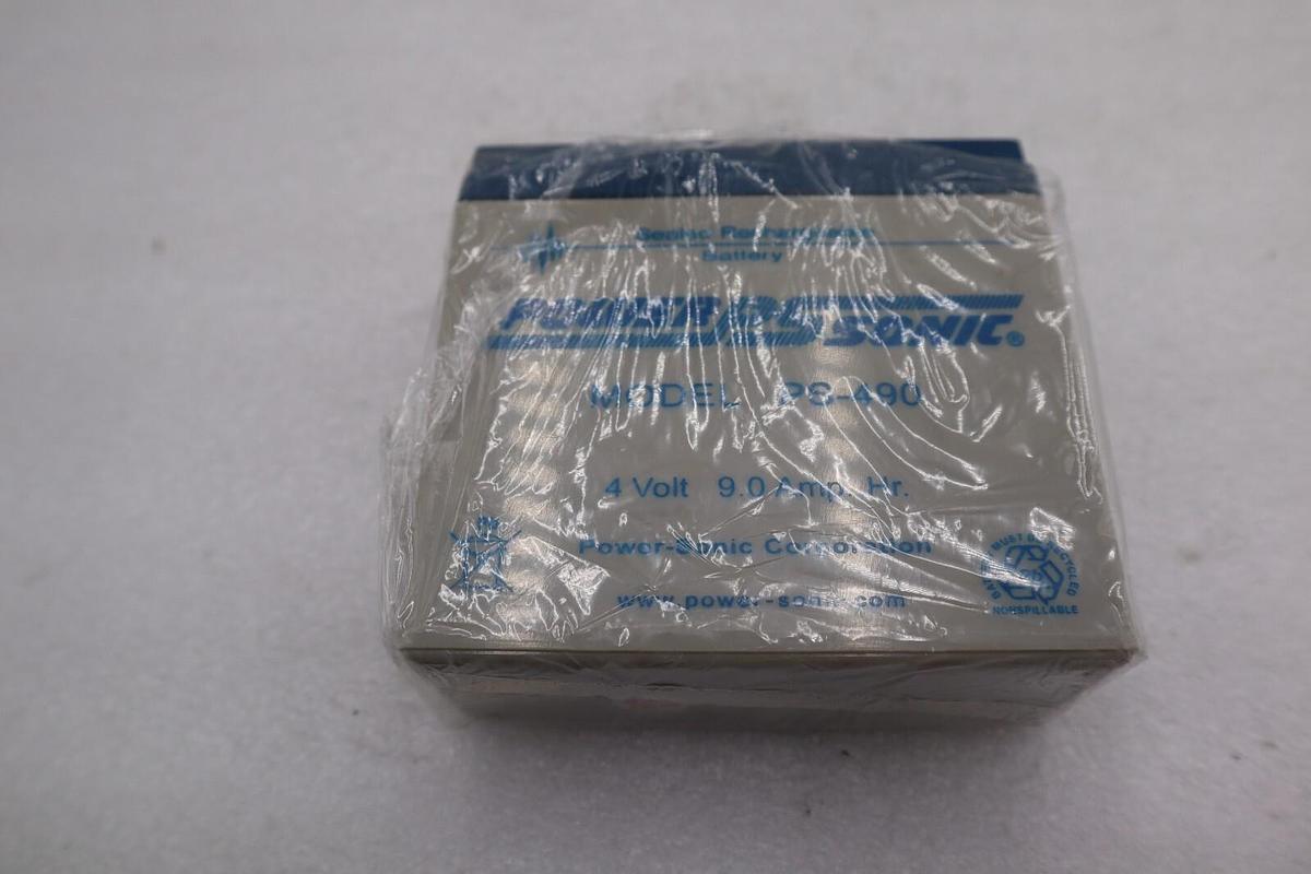 Used NEW OPEN BOX Power-Sonic PS-490 Battery STOCK K-2848
