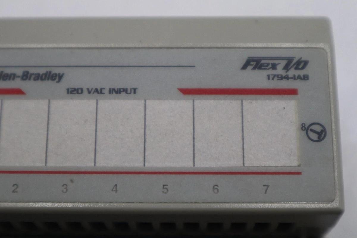 Used Allen Bradley 1794-IA8 1794-1A8 1794-IAB 1794-TBN Flex I/O Input Module #2425A