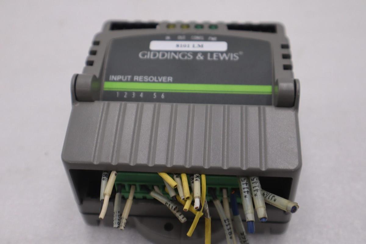 Used GIDDINGS AND LEWIS M.1017.3138 R4 / M10173138 R4 INPUT RESOLVER STOCK K-2922-A