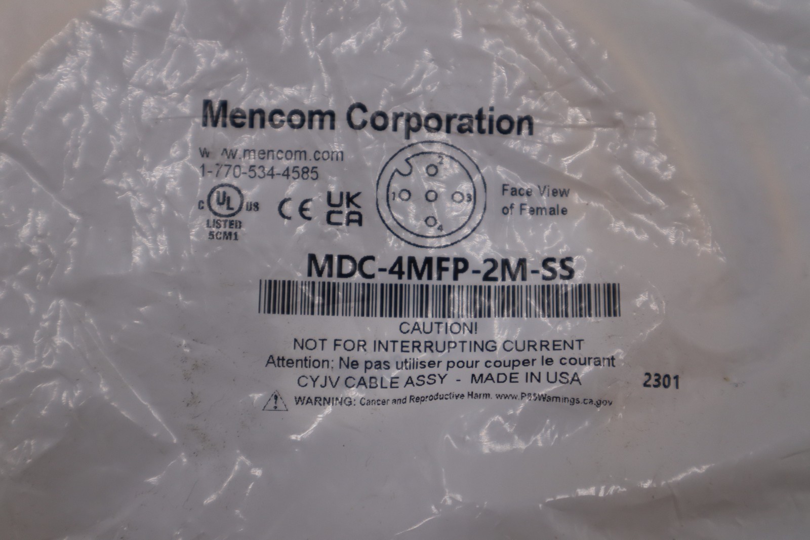 MENCOM MDC-4MFP-2M-SS / MDC4MFP2MSS - BRAND NEW - STOCK GF402A