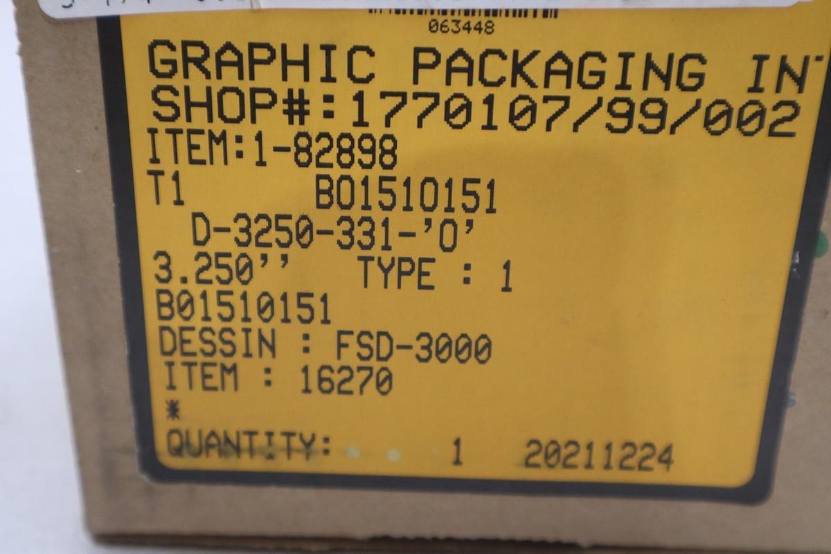 John Crane FSD3000 Spring Seal Assembly 3-1/4" NEW IN BOX STOCK GF-938
