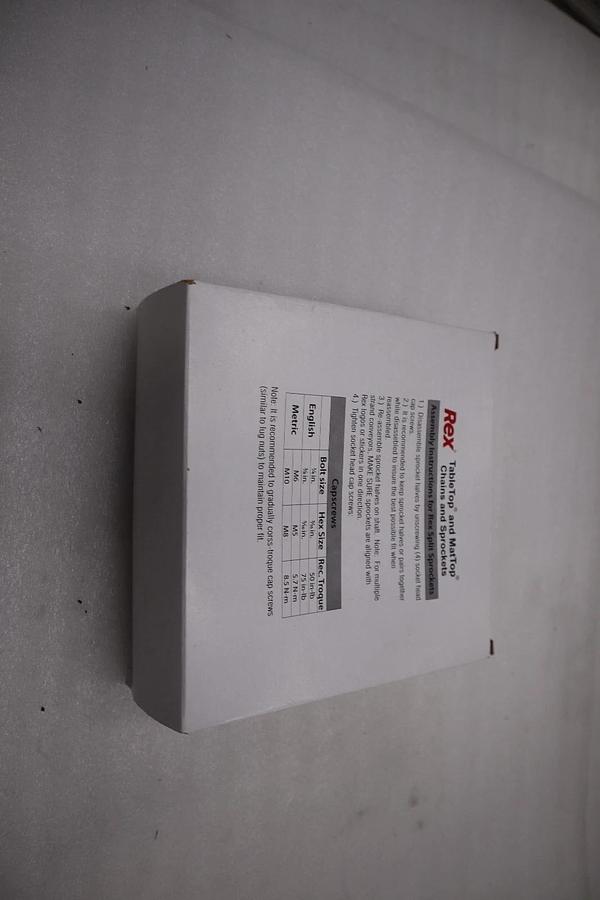 Used NEW Rexnord NS7700-21T_1-7/16IN_1KW1SS_PA Split Sprocket 10028592 STOCK H1561