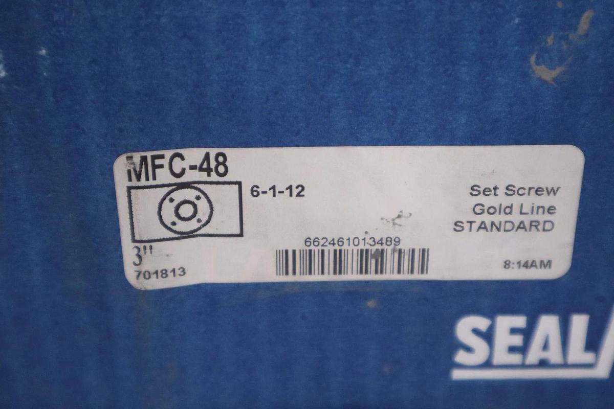 Used NEW Sealmaster MFC-48 3" Piloted Flange Mount Bearing STOCK K-3961CC