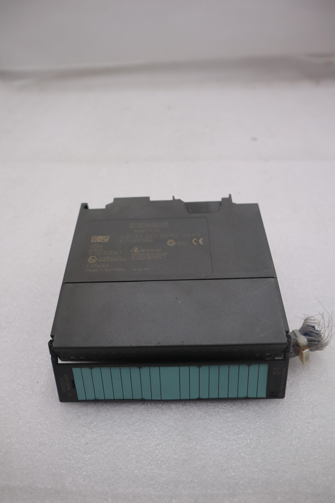 Used SIEMENS 6ES7 321-1BH02-0AA0 SIMATIC S7 INPUT MODULE STOCK K-3504
