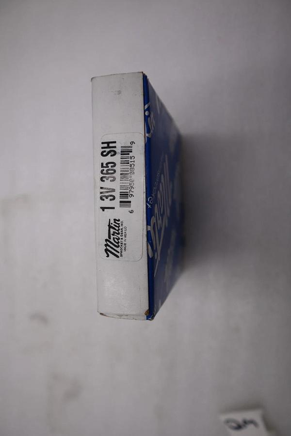 Used NEW MARTIN SPROCKET & GEAR INC 1 3V 365 SH / 13V365SH BEARING STOCK H1355