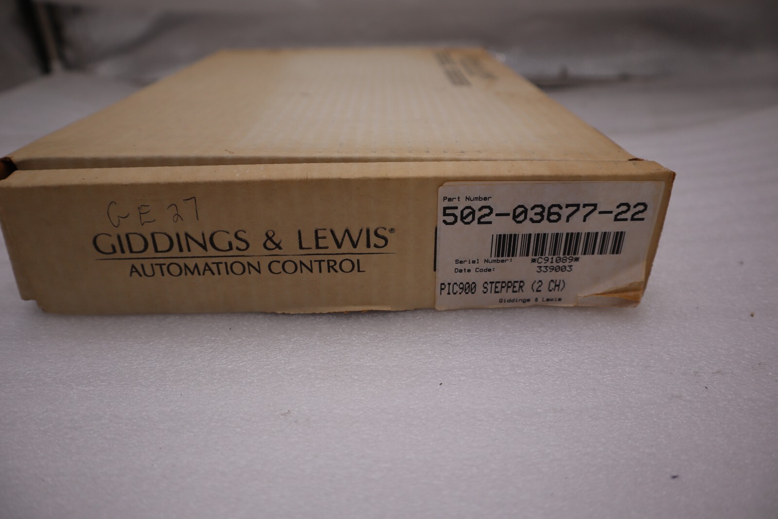 NEW Giddings & Lewis 502-03677-22R3 PiC900 Stepper Module STOCK 3799A
