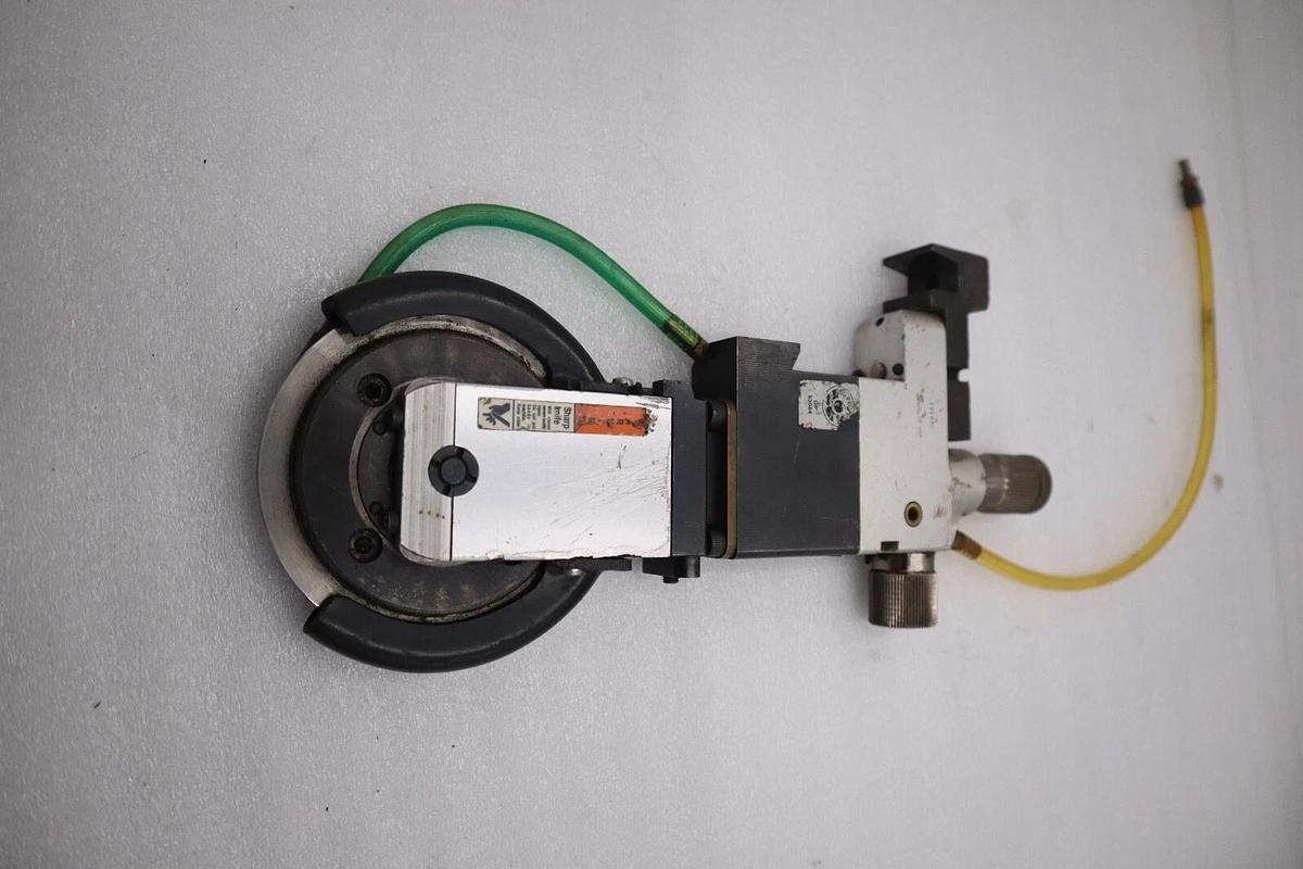 Used Tidland 131892 Pneumatic Circular Knife With Holder STOCK S-137-A
