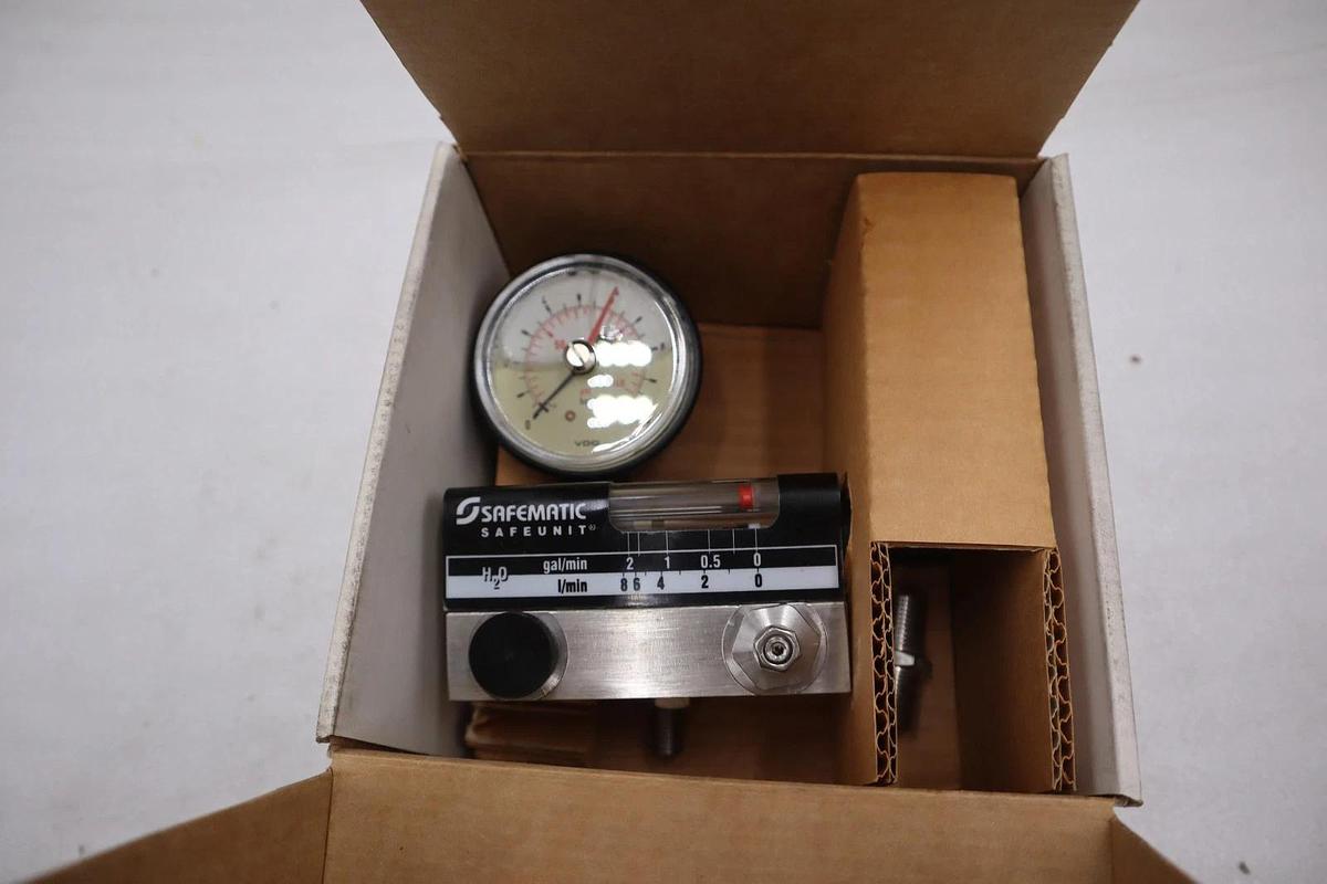 Used Safematic 22123031 Safeunit Sf-08-10 Seal Water Control - STOCK GF201A