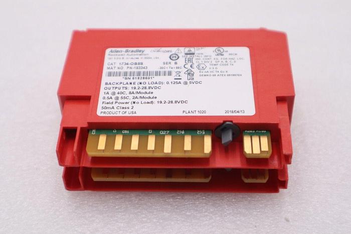Used Allen-Bradley 1734-OB8S Safety Output Module STOCK 5826