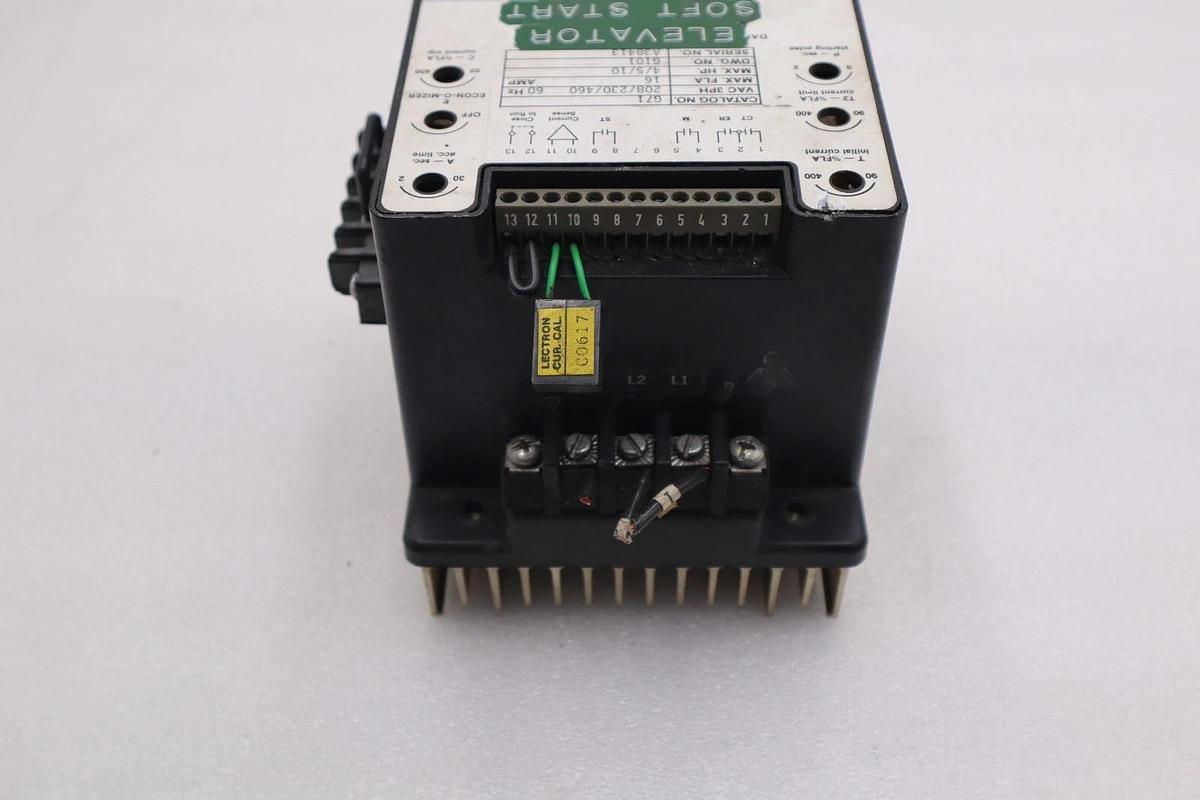 Used BALDOR / LECTRON G71 208/230/460 60Hz 16A SOLID STATE MOTOR CONTROL STOCK 2061