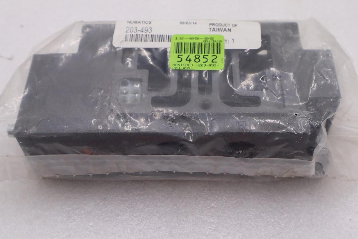 Used NUMATICS 203-493 Subbase Individual Stations 1 STOCK L-246A