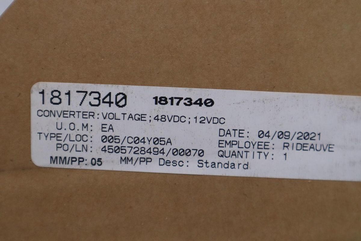 Used NEW IN BOX CUI INC VFK400W-Q48-S12 / VFK400WQ48S12 STOCK H209