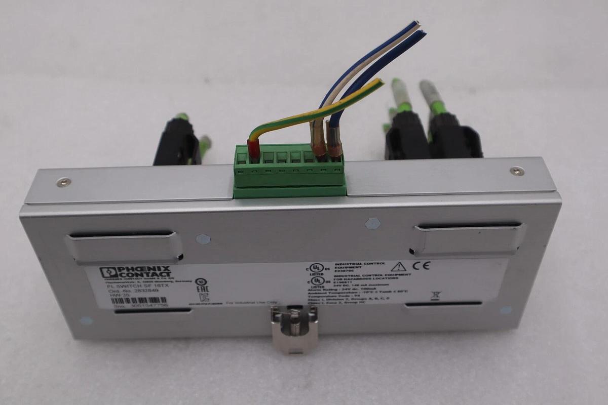 Used Phoenix Contact FL Switch SF 16TX, 16-Port Ethernet Switch 2832849 STOCK K-3489