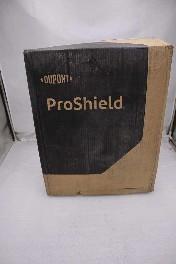 Used PROSHIELD TM120SBU2X002500 CASE OF 25 COVERALL BLU 2X OPEN WR/ANK FR TEMPRO H298