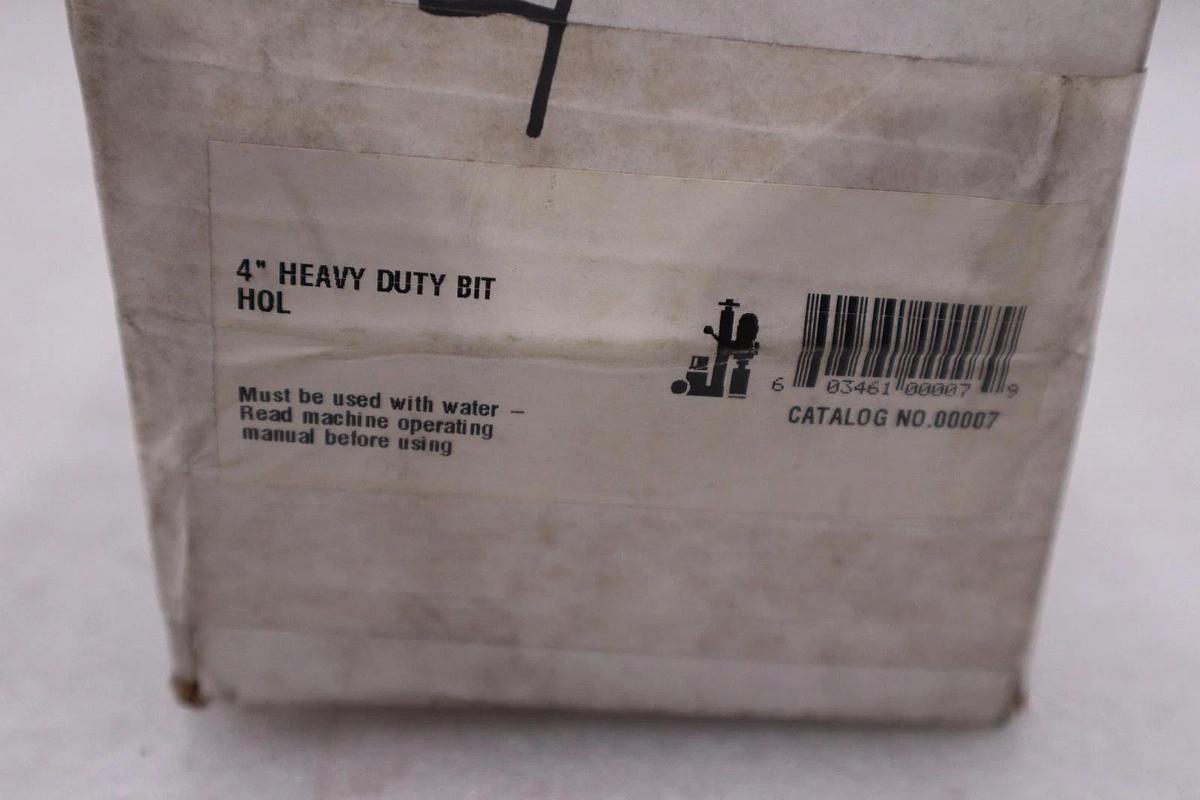 Used NEW Diamond Products 00007 4 in. Heavy Duty Orange Core Bore Bit STK GF215A