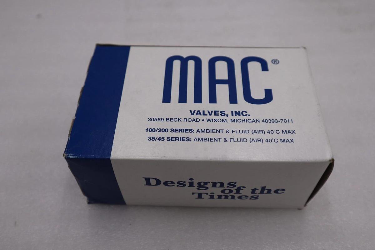 Used NEW MAC 54A-BB-000-DP-DEWA-4BA SOLENOID VALVE STOCK H1205