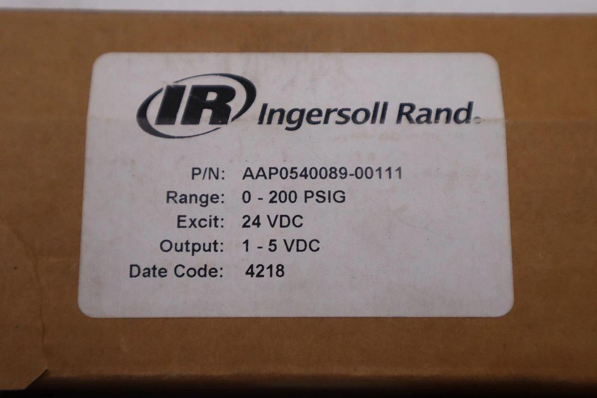 NEW INGERSOLL RAND AAP0540089-00111 PRESSURE TRANSMITTER AAP054008900111 #H85A
